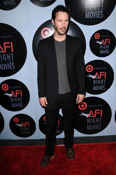 Keanu Reeves en AFI Night at the Movies presentado por Target. Arclight Theater, Hollywood, CA. 10-01-08 —  Fotos de Stock