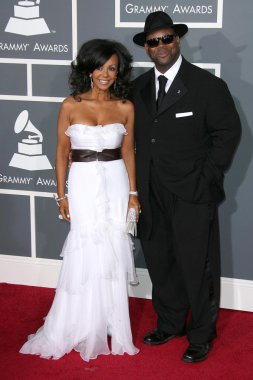 Jimmy jam ve eşi lisa, 51 yıllık grammy Ödülleri. Staples center, los angeles, ca. 02-08-09
