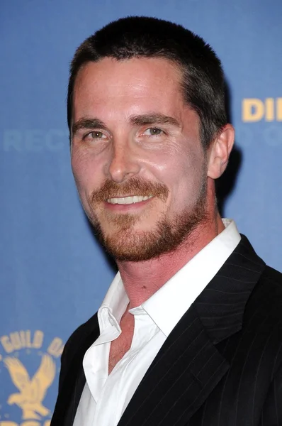 Christian Bale in the press room at the 61st Annual DGA Awards. Hyatt Regency Century Plaza, Los Angeles, CA. 01-31-09 — Stock Photo, Image