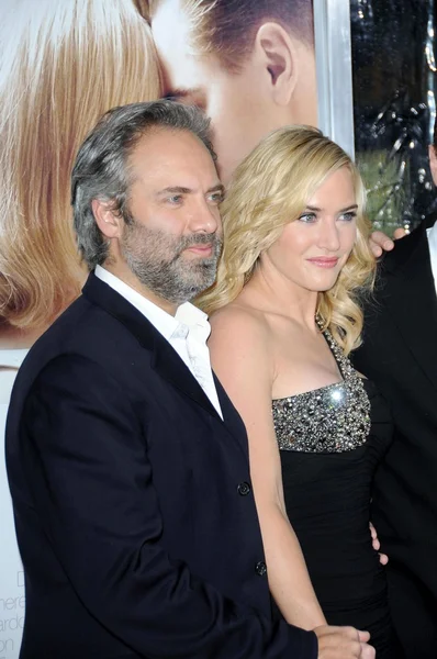 Sam Mendes and Kate Winslet — Stock Photo, Image