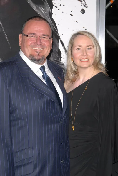 Stephen Marcus and wife Sarah — Stock Photo, Image