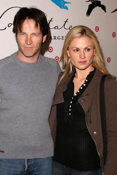 Stephen Moyer and Anna Paquin — Stock Photo, Image