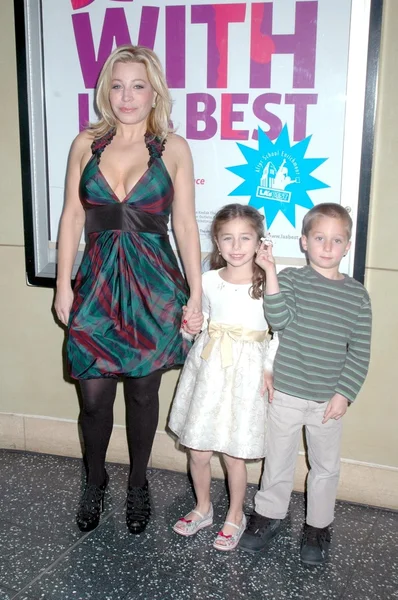 Taylor Dayne e la famiglia — Foto Stock