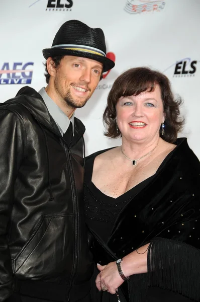 Jason Mraz op de 2009 Musicares persoon van het jaar-Gala. Los Angeles Convention Center, Los Angeles, Ca. 02-06-09 — Stockfoto