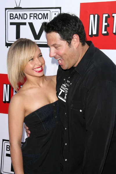 Hayden Panettiere e Greg Grunberg — Foto Stock