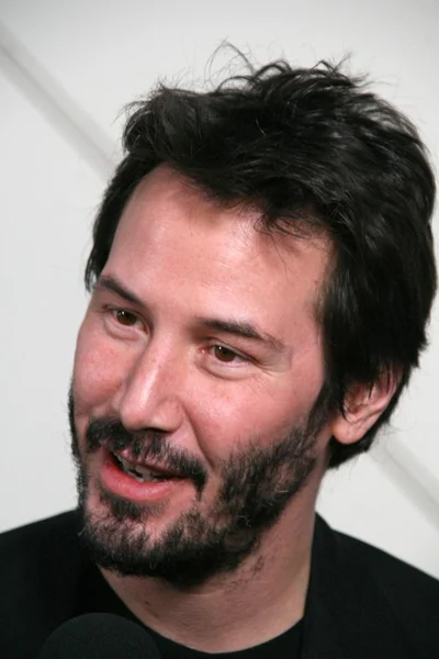 Keanu Reeves en Science and Hollywood Unite en Caltech con una proyección de la nueva película The Day The Earth Stood Still, Caltech, Pasadena, CA. 12-05-08 — Foto de Stock