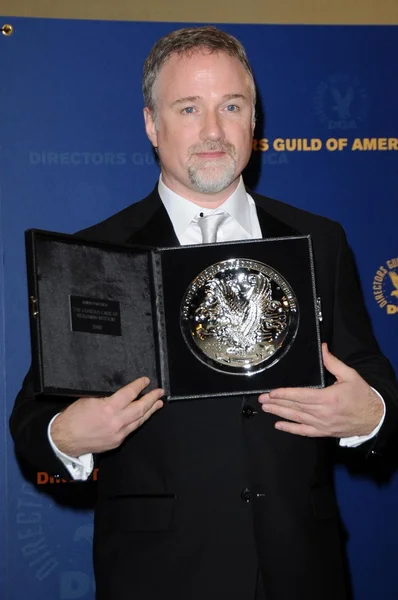 David Fincher in the press room at the 61st Annual DGA Awards. Hyatt Regency Century Plaza, Los Angeles, CA. 01-31-09 — Zdjęcie stockowe