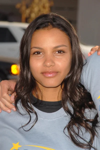 Jessica Lucas no 'American Dream 5k Walk' Beneficiando Habitat para a Humanidade. Pacoima Plaza, Pacoima, CA. 10-10-09 — Fotografia de Stock