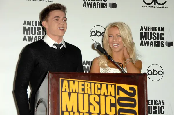 Jesse McCartney e Julianne Hough — Fotografia de Stock