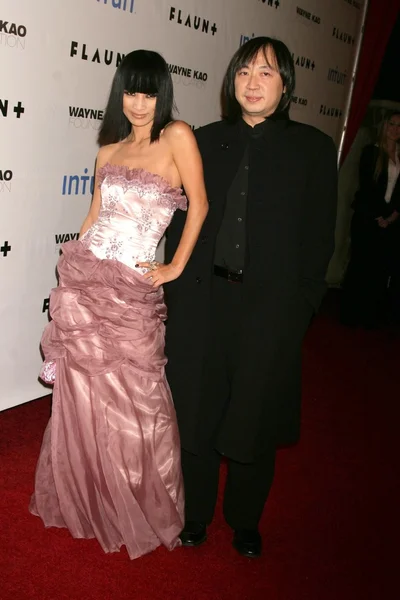 Bai Ling et Wayne Kao — Photo