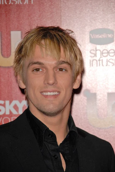 Aaron carter w USA tygodniowy gorąco hollywood stylu strony 2009, voyeur, west hollywood, ca. 11-18-09 — Zdjęcie stockowe