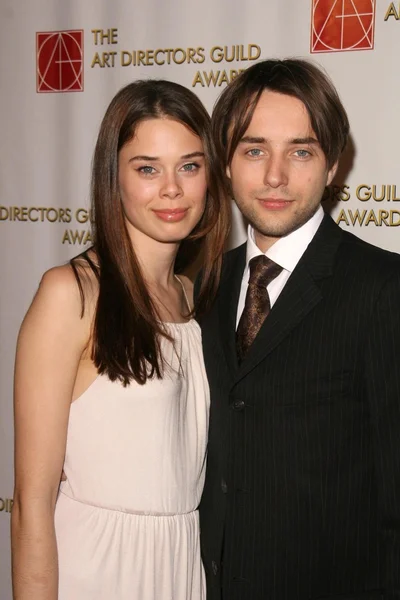 Shanna Collins and Vincent Kartheiser — Stock Photo, Image