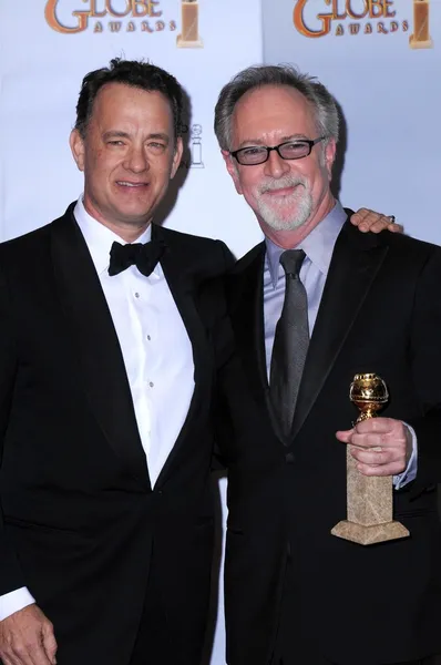 Tom Hanks y Gary Goetzman — Foto de Stock