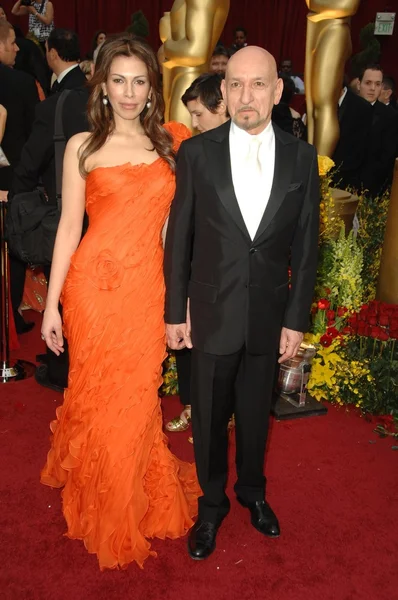 Daniela Lavender y Ben Kingsley — Foto de Stock