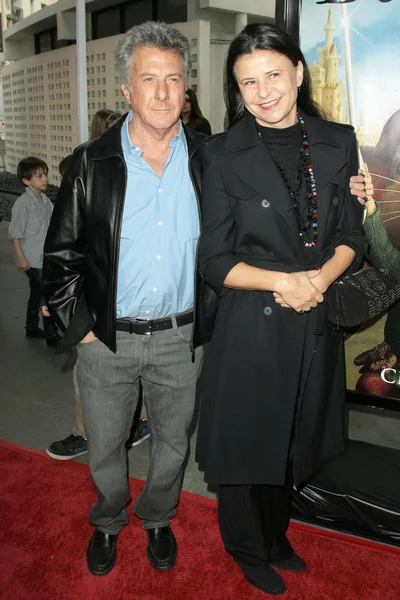 Dustin Hoffman and Tracey Ullman — Stok fotoğraf