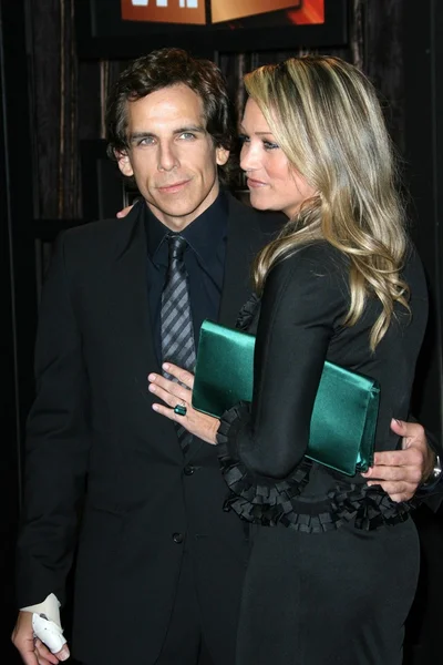 Ben Stiller et sa femme Christine Taylor — Photo