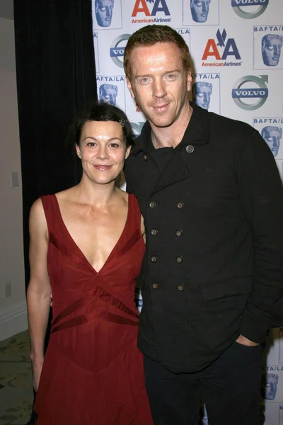 Helen McCrory and Damian Lewis — Stock Photo, Image