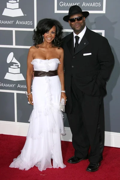 Jimmy jam en vrouw lisa op de 51e jaarlijkse grammy awards. Staples center, los angeles, ca. 02-08-09 — Stockfoto