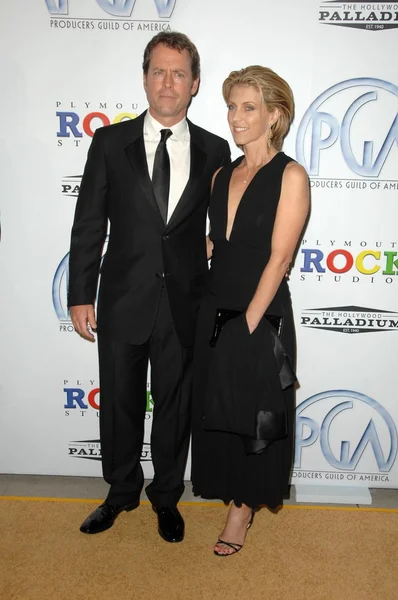 Greg Kinnear and Helen Labdon at the 20th Annual Producers Guild Awards. Hollywood Palladium, Hollywood, CA. 01-24-09 — Stock Photo, Image