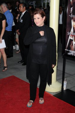 los Angeles şehrinde Carrie fisher 'sorority row' prömiyeri. Arclight hollywood, hollywood, ca. 09-03-09