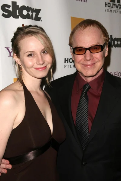 Danny Elfman and daughter Mali — 스톡 사진