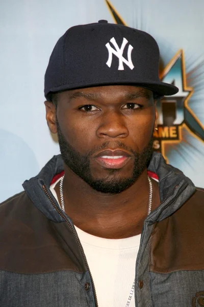 50 Cent bei spike tvs 2008 Videospielpreise. sony pictures studios, culver city, ca. 14-12-08 — Stockfoto