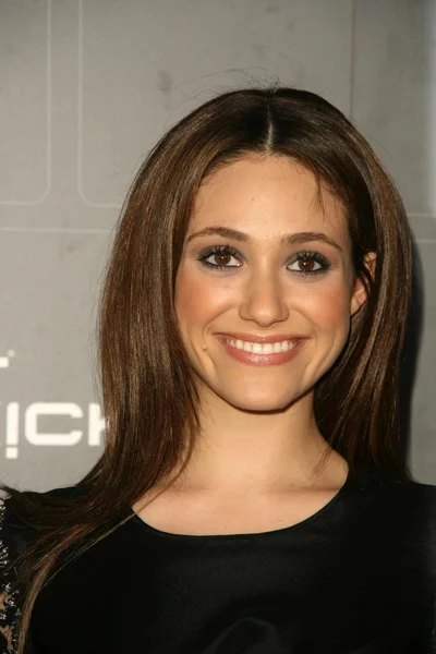 Emmy Rossum at the T-Mobile Sidekick LX Launch Party. Paramount Studios, Hollywood, CA. 05-14-09 — Stock Photo, Image