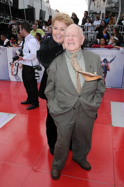 Jan Rooney and Mickey Rooney — Zdjęcie stockowe