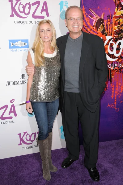 Camille Grammer et Kelsey Grammer au gala d'ouverture Kooza du Cirque du Soleil. jetée de Santa Monica, Santa Monica, Californie. 10-16-09 — Photo