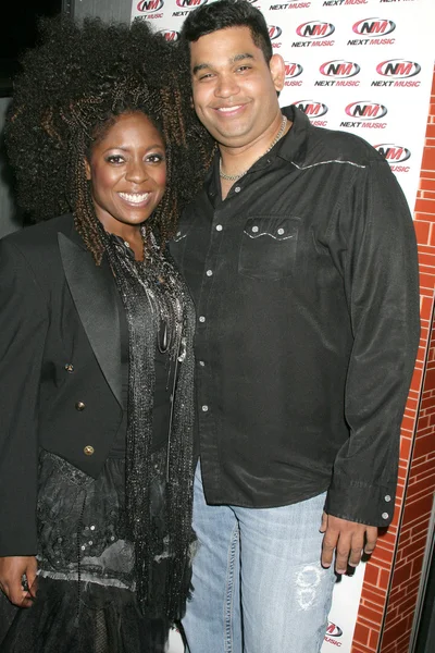 Kaylah Marin e Rod Carrillo al Kaylah Marin Record Release Party, Topolino, West Hollywood, CA. 10-19-09 — Foto Stock