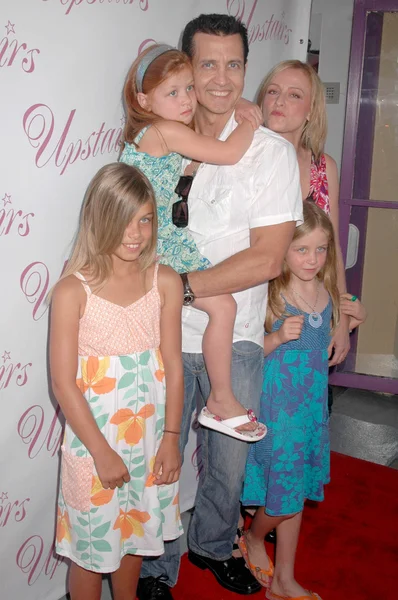 Jack Stehlin and family at the Opening of Upstairs Boutique. Upstairs Boutique, West Hollywood, CA. 07-30-09 — Stock Photo, Image