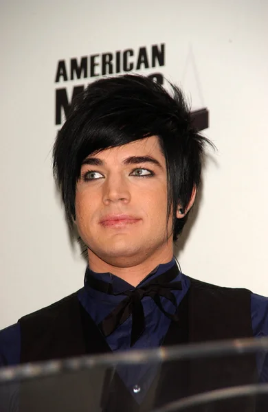 Adam Lambert no American Music Awards Nomination Announcements de 2009. Hotel Beverly Hills, Beverly Hills, CA. 10-13-09 — Fotografia de Stock