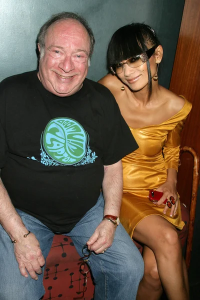 Kip King and Bai Ling at the Los Angeles Premiere of 'Bollywood Hero'. Cinespace, Hollywood, CA. 07-27-09 — Stok fotoğraf