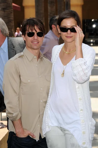 Tom cruise a katie holmes — Stock fotografie