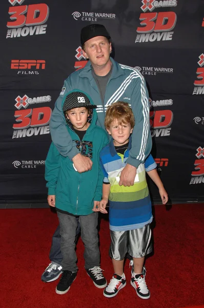 Michael Rapaport and family — ストック写真