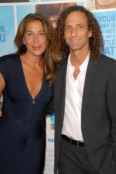 Lyndie Benson og Kenny G - Stock-foto