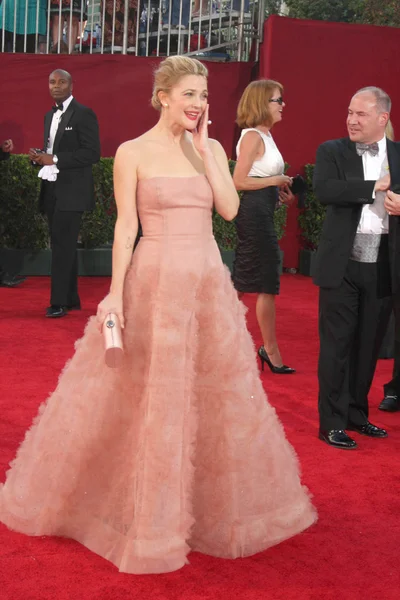 Drew Barrymore en los 61st Annual Primetime Emmy Awards. Nokia Theatre, Los Ángeles, CA. 09-20-09 — Foto de Stock