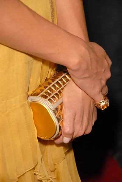 Charlize Theron purse — Stock Photo, Image