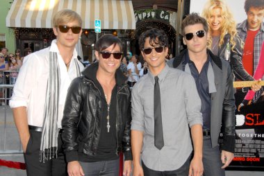 Toplum 'Bandslam' Los Angeles galasında onur. Mann Köyü tiyatro, Westwood, Ca. 08-06-09