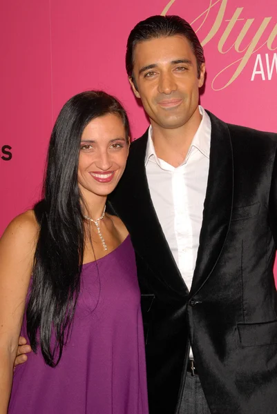 Gilles Marini and wife Carole at the 6th Annual Hollywood Style Awards. Armand Hammer Museum, Westwood, CA. 10-11-09 — Stok fotoğraf
