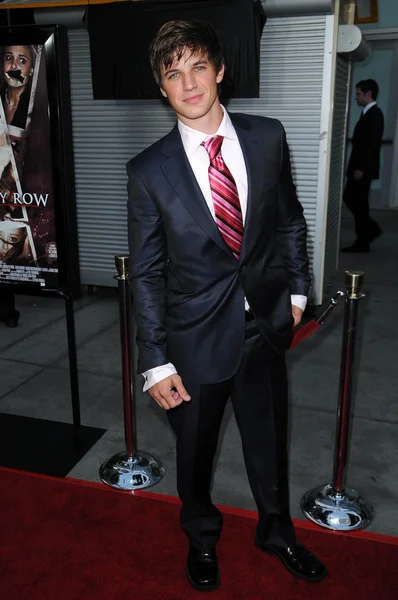 Matt Lanter no Los Angeles Premiere de "Sorority Row". Arclight Hollywood, Hollywood, CA. 09-03-09 — Fotografia de Stock