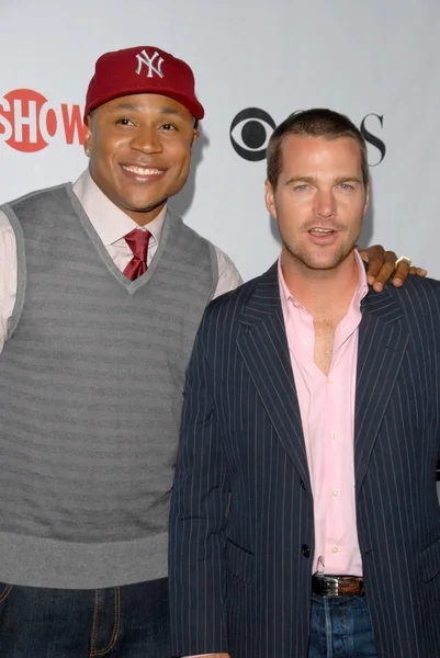 LL Cool J and Chris O'Donnell at the CBS, CW and Showtime All-Star Party. Huntington Library, Pasadena, CA. 08-03-09 — Stok fotoğraf