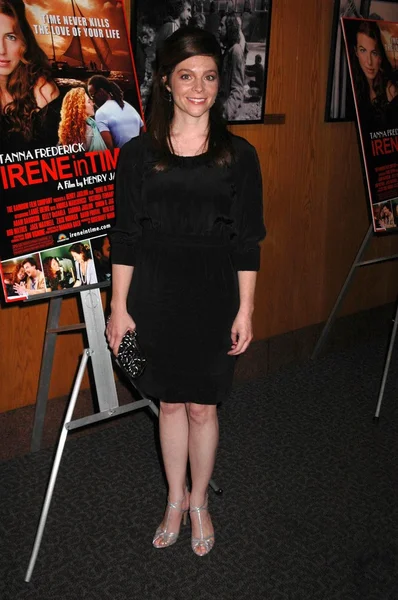 Kelly de sarla bei der los angeles premiere von irene in time. Directors Guild of America, los angeles, ca. 06.11.09 — Stockfoto