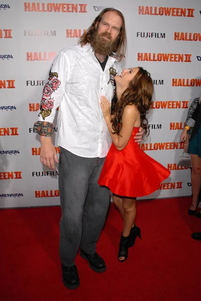 Tyler Mane and Scout Taylor-Compton — Stock Photo, Image