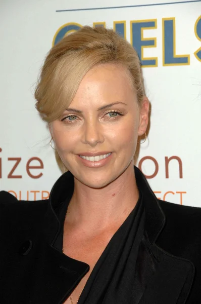 Charlize Theron Ordförande — Stockfoto