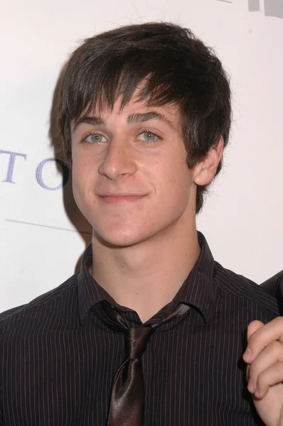 David Henrie at the Archstone Luxury Summerfest Rooftop Pool Party, Archstone, Santa Monica, CA. 08-15-09 Photo by — Stock fotografie