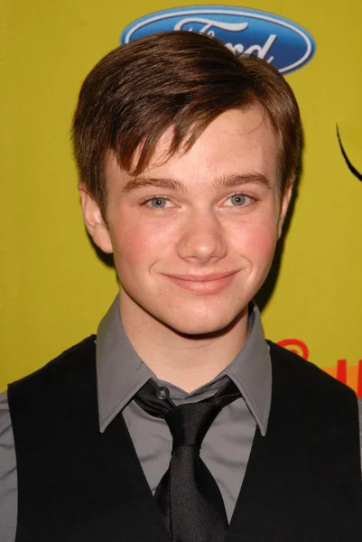 Chris Colfer at the Fox Fall Eco-Casino Party. BOA Steakhouse, West Hollywood, CA. 09-14-09 — Stockfoto