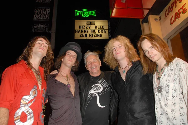 L-R Scott Foster Harris, Cody Duke, Steve Weinglass, Buddy Iahn and Steve Preach — Zdjęcie stockowe