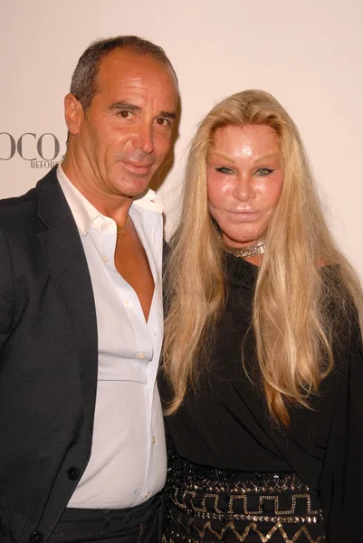 Lloyd Klein and Jocelyn Wildenstein at the 'Coco Before Chanel' Premiere Party. Chanel, Beverly Hills, CA. 09-09-09 — Zdjęcie stockowe
