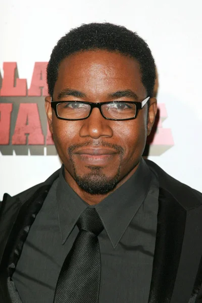 Michael Jai White at the Los Angeles Premiere of 'Black Dynamite'. Arclight Hollywood, Hollywood, CA. 10-13-09 — 图库照片
